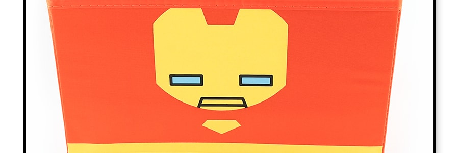 名创优品Miniso 漫威系列卡通收纳箱子玩具箱无盖抽斗,钢铁侠