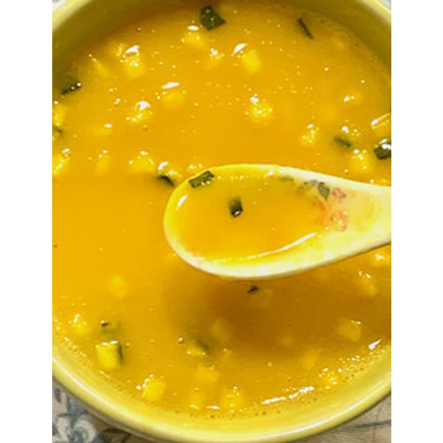 【日本直邮】AJINOMOTO 味之素 奶油栗子南瓜味速食低热即食浓汤速食代餐 3袋入