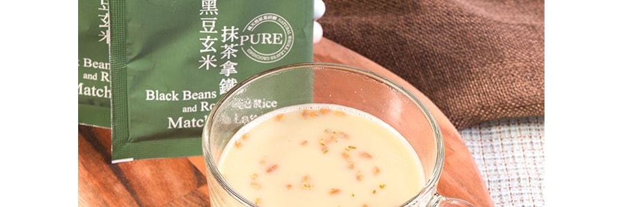 台灣EMPEROR LOVE禦奉 黑豆玄米抹茶拿鐵 12包入 240g