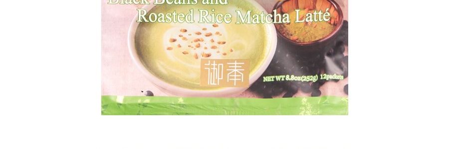 台灣EMPEROR LOVE禦奉 黑豆玄米抹茶拿鐵 12包入 240g