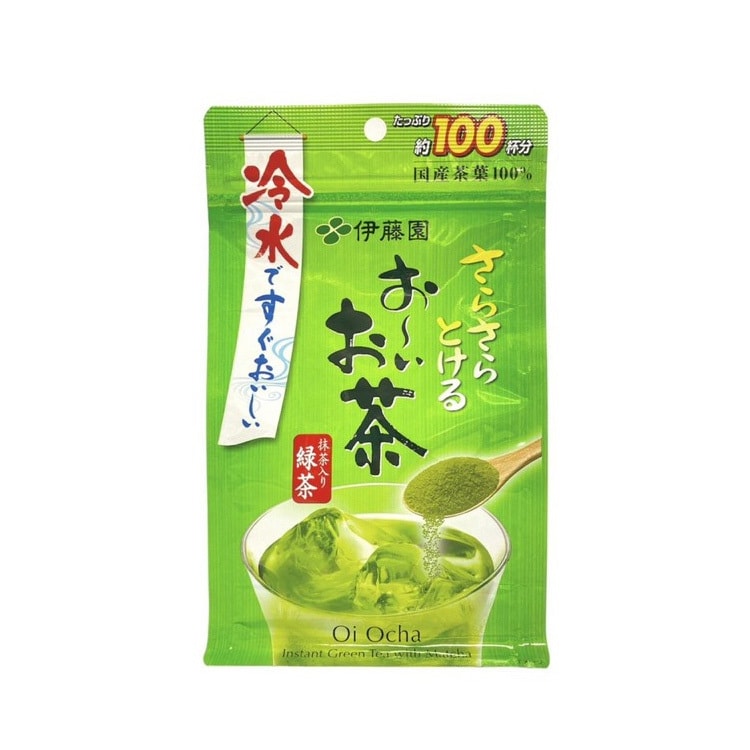 【日本直邮】日本 ITOEN 伊藤园 抹茶绿茶粉 80g