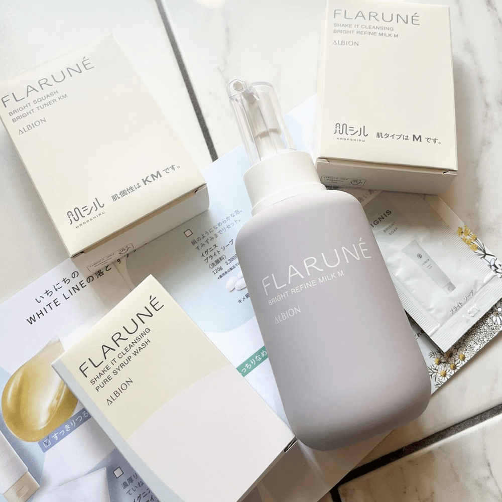 Albion Flarne Bright Refine Milk M Whitening emulsion 110 g