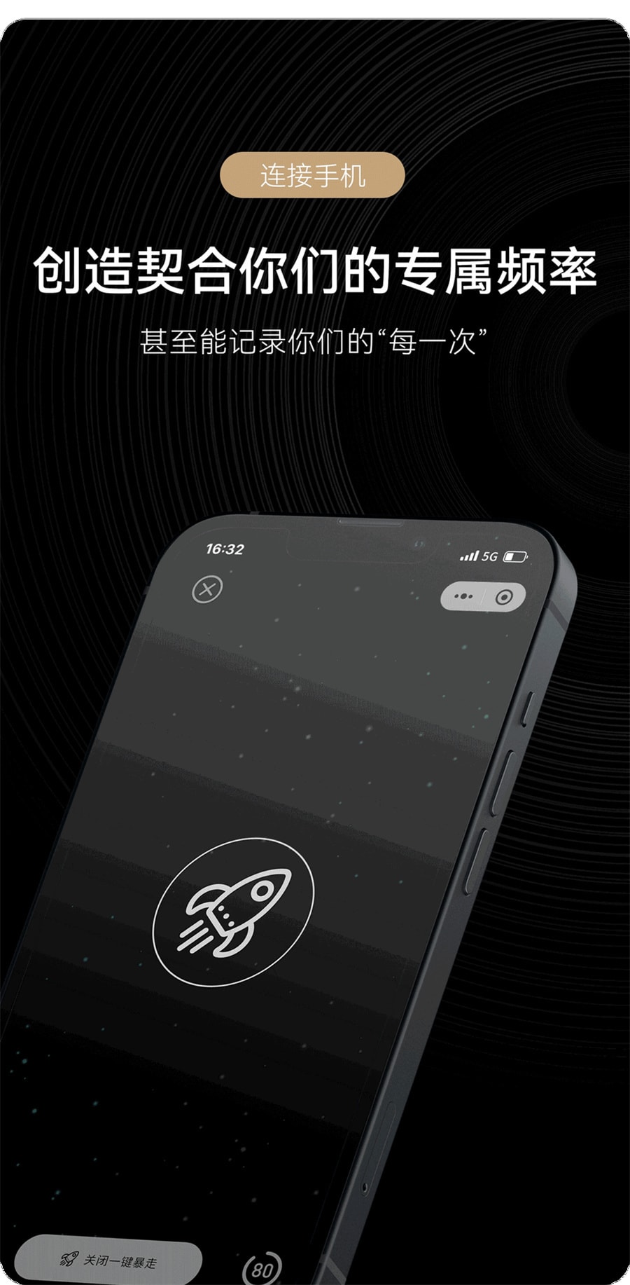 【中国直邮】羞羞哒 小神环共振遥控锁精环 情趣用品 白色款