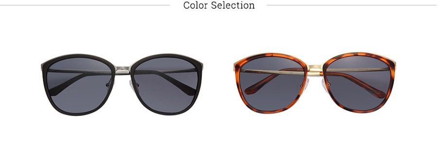 Fashion UV Sunglasses: Black (DL51205 C1)