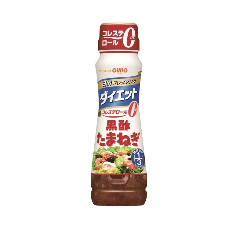 【日本直效郵件】NISSIN日清 0膽固醇調味醬料汁 黑醋洋蔥口味 185ml
