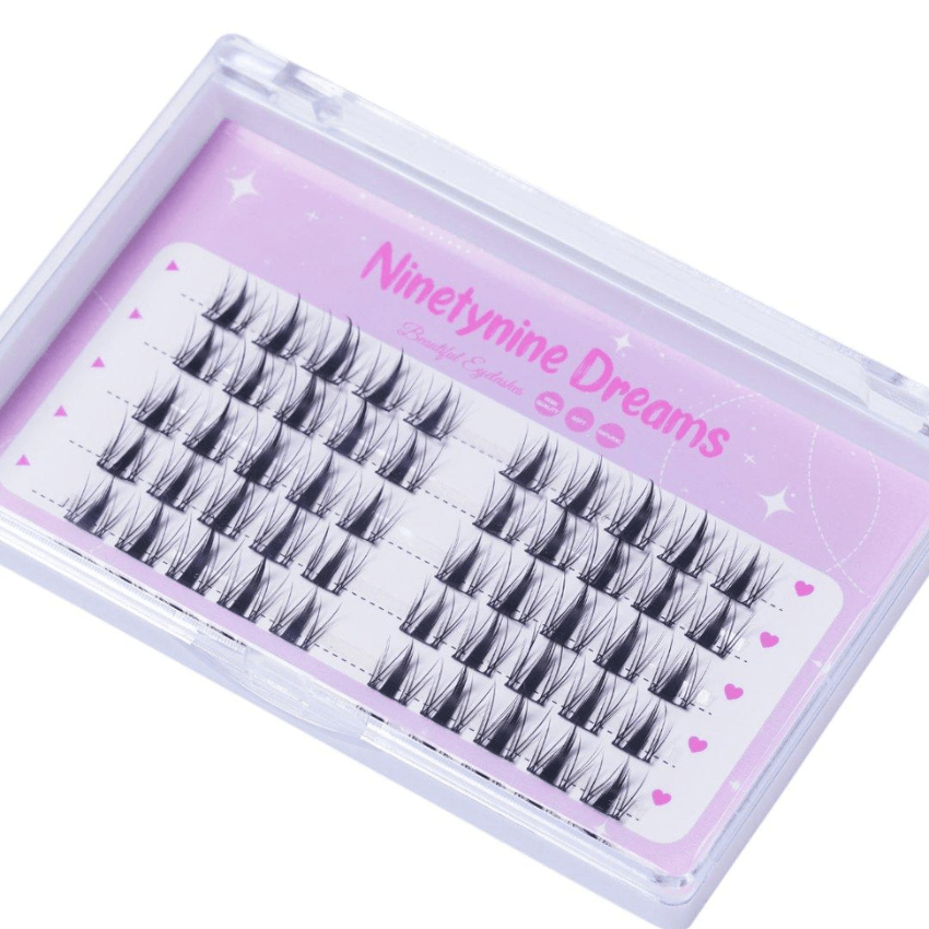 Ninetynine Dreams 50簇仙女分段式單簇假睫毛10-13mm