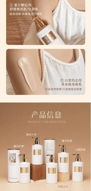 【王星越同款】独特艾琳 香氛身体乳 250ML-我的少年