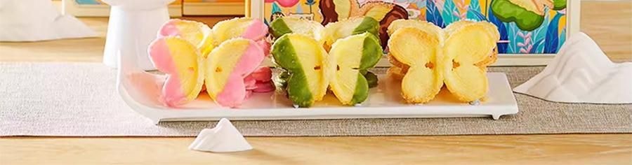 沈大成 巧克力彩蝶酥 蝴蝶酥 60g【巧克力口味+草莓口味+抹茶味+原味】【中華老字號點心糕點】【春節年貨必買】