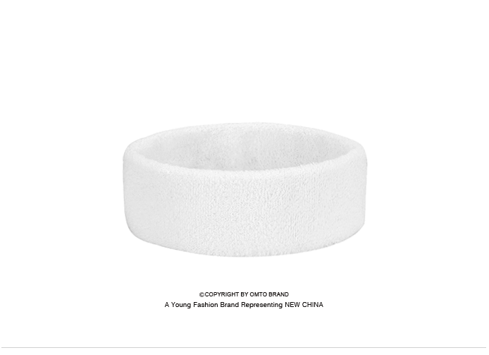 中國直郵 omto&潮流合夥人2 Fourtry聯名款髮帶跑步頭戴吸汗帶女健身止汗潮 紫色 均碼