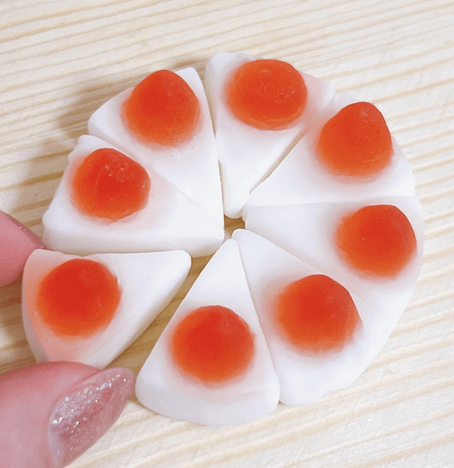 【日本直邮】KABAYA草莓蛋糕味软糖水果糖儿童糖果 冬季限定 包装随机发货40g