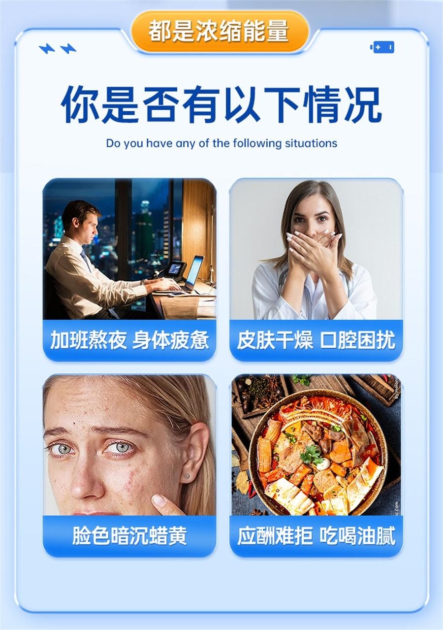 【中国直邮】  仁和 维生素B族维生素片vb多种复合维生素b1b2b6 b12男女 60片盒
