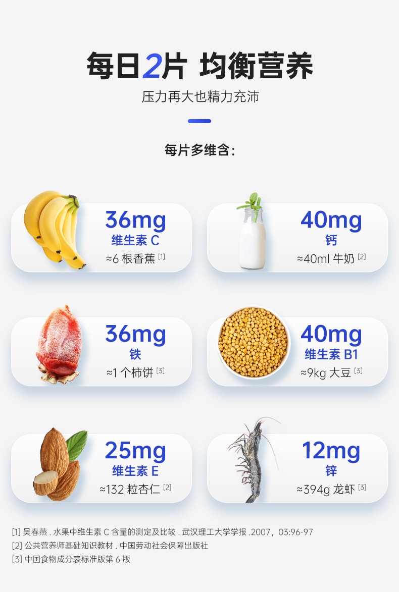 【中国直邮】莱特维健 男士复合维生素B族番茄红素进口钙铁锌VE奶蓟草vc片90粒