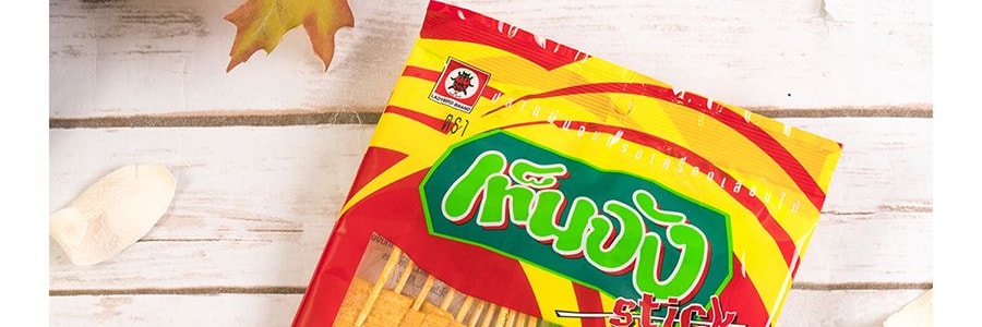 泰國LADYBIRD 魚片串 香 42.5g【一口穿越到泰國】【熱辣過癮】