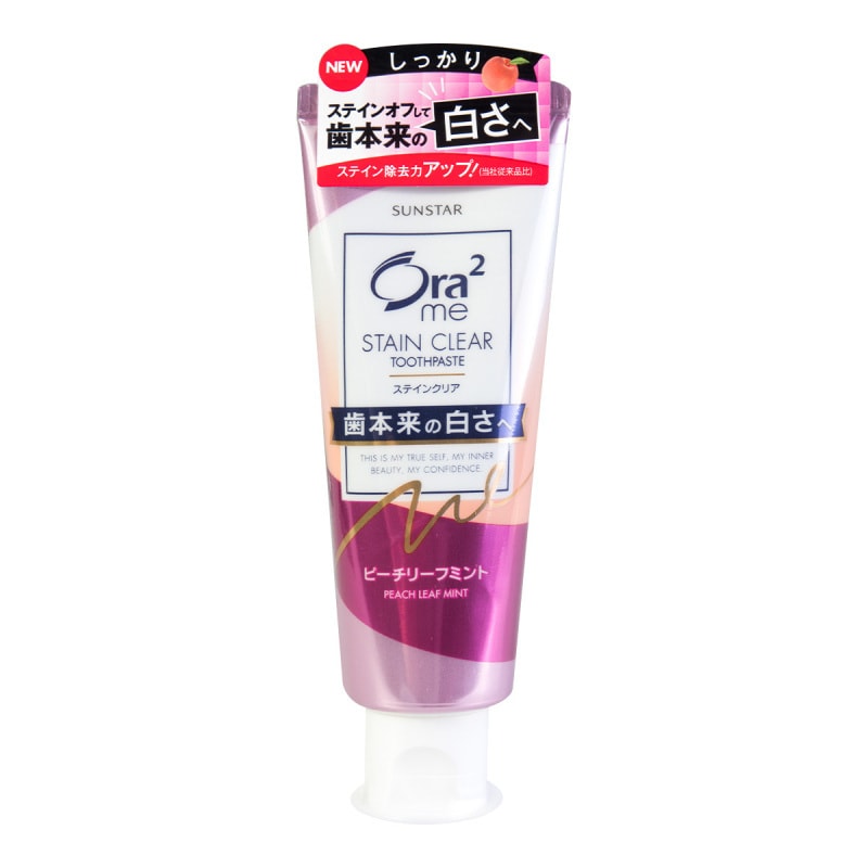 【日本直郵】SUNSTAR ORA2 皓樂齒 深層清潔牙膏 鮮桃薄荷口味 130g
