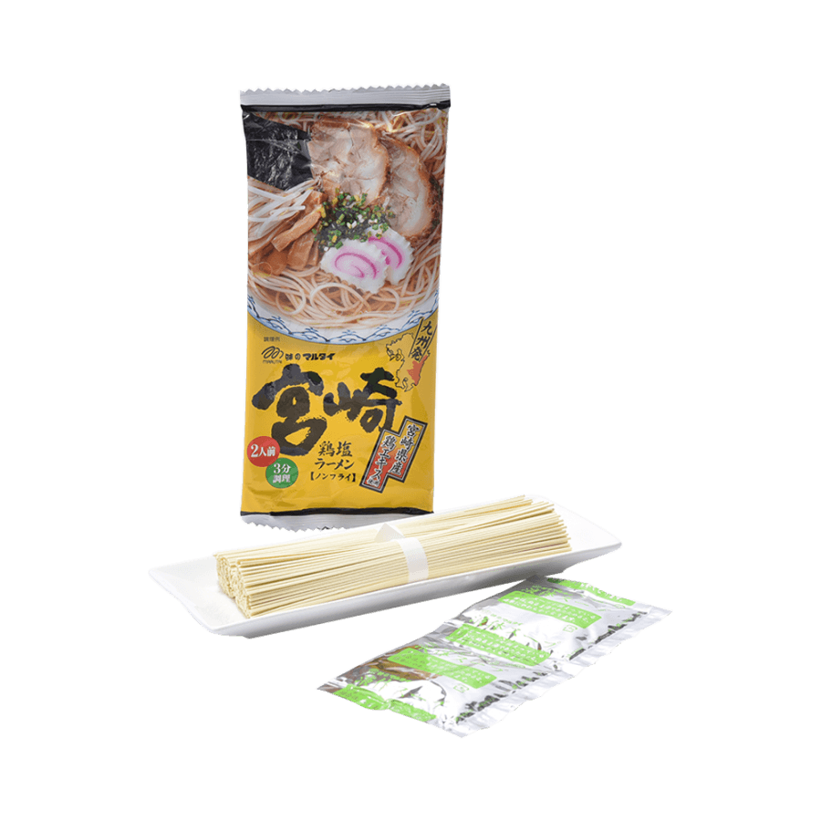 MIYAZAKI Chicken Salty Lamen Noodle 212g