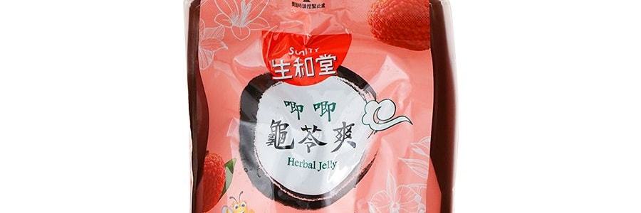 生和堂 唧唧龜苓爽 荔枝蜂蜜味 5袋入 1265g