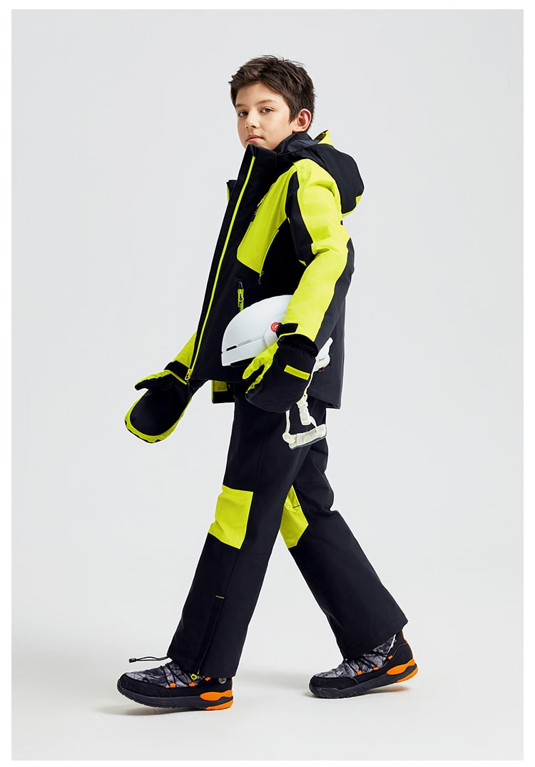【中国直邮】moodytiger儿童Aurora运动滑雪服 光斓绿 130cm