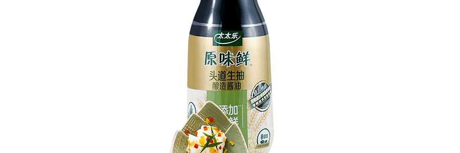 太太樂 原味鮮醬油 頭道生抽 450ml