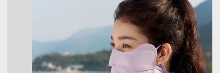 BENEUNDER蕉下 凉感护颈防晒口罩面罩 护颈脸基尼 夏季防晒黑防紫外线 高山灰 F均码