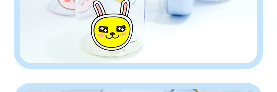 韩国KAKAO FRIENDS 高品质卡通 料理盒套组 儿童食品分装瓶 180ml *4个装 食品级安全【新品】