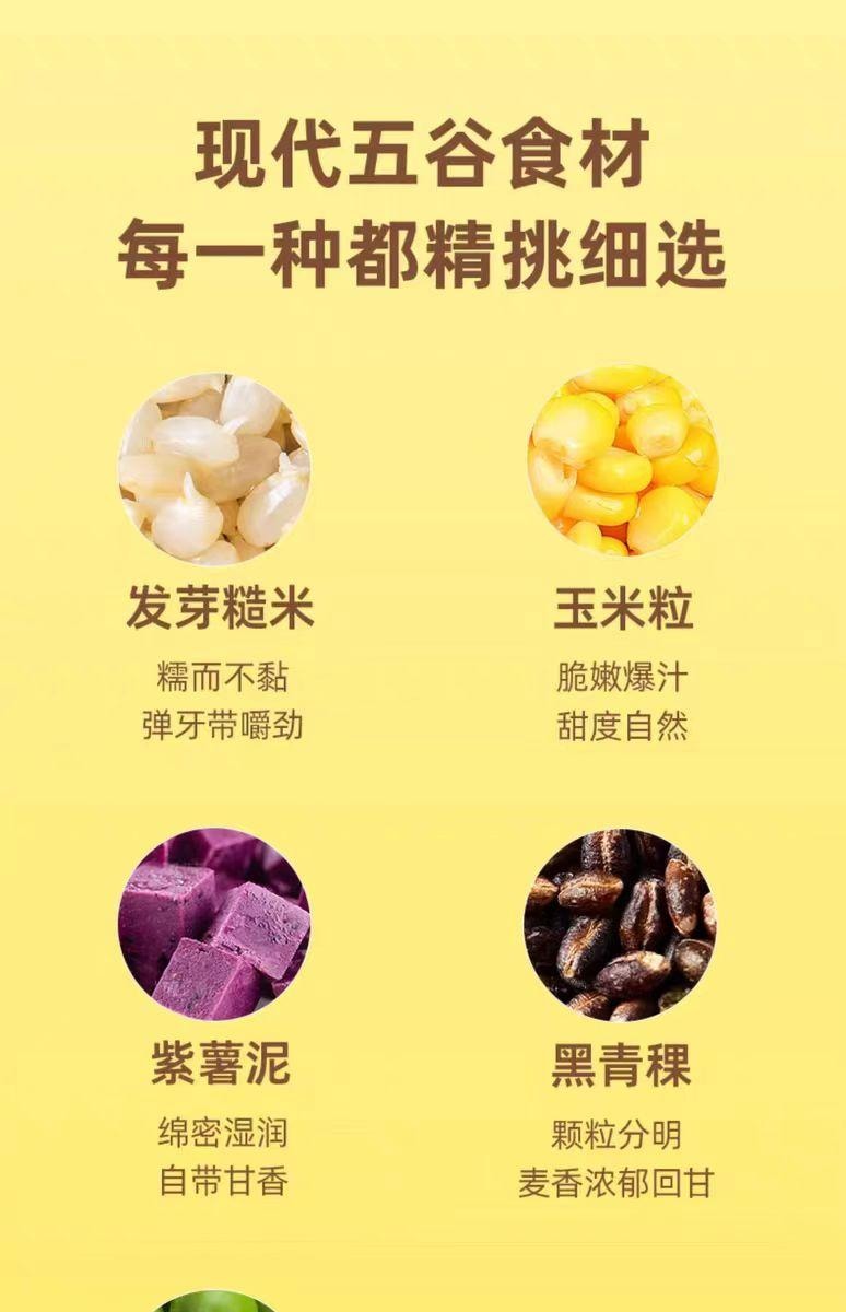 【中国直邮】 糙米大匠 五谷百合粽*2只 200 克