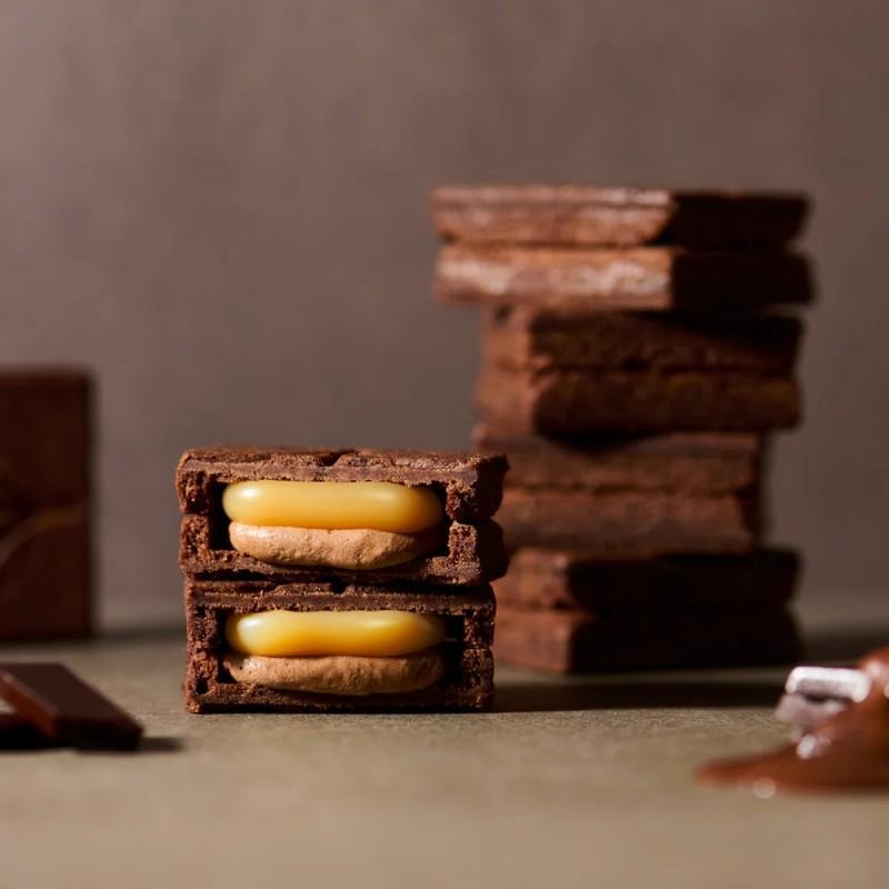 【日本直郵】日本 press butter sand 新品 經典奶油巧克力夾心 奶油三明治餅乾 5枚裝