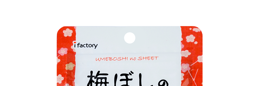 日本IFACTORY 梅子片 14g