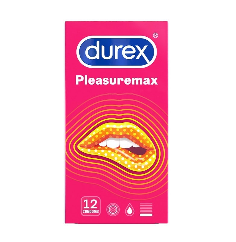 Pleasuremax Condoms With Ribs and Dots 12pcs