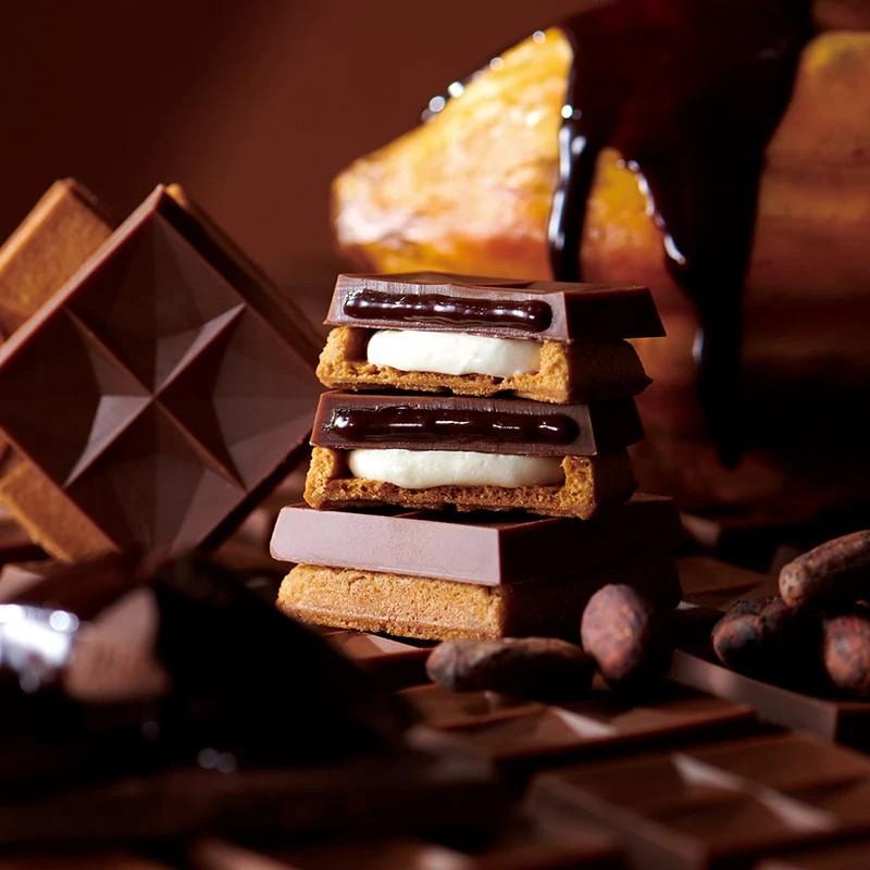 【日本直邮】日本 press butter sand 浓厚生巧奶油夹心黄油曲奇饼干 4个装