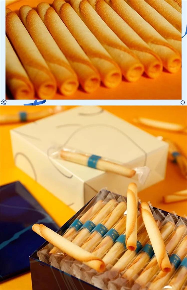 日本 Yoku Moku 东京人气伴手礼 手工雪茄蛋卷礼盒 奶香黄油 铁盒装 20枚