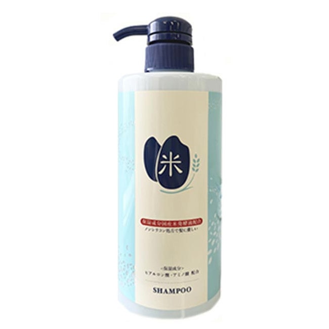 【日本直郵】KUMANOYUSHI熊野油脂 米洗髮精 600ml