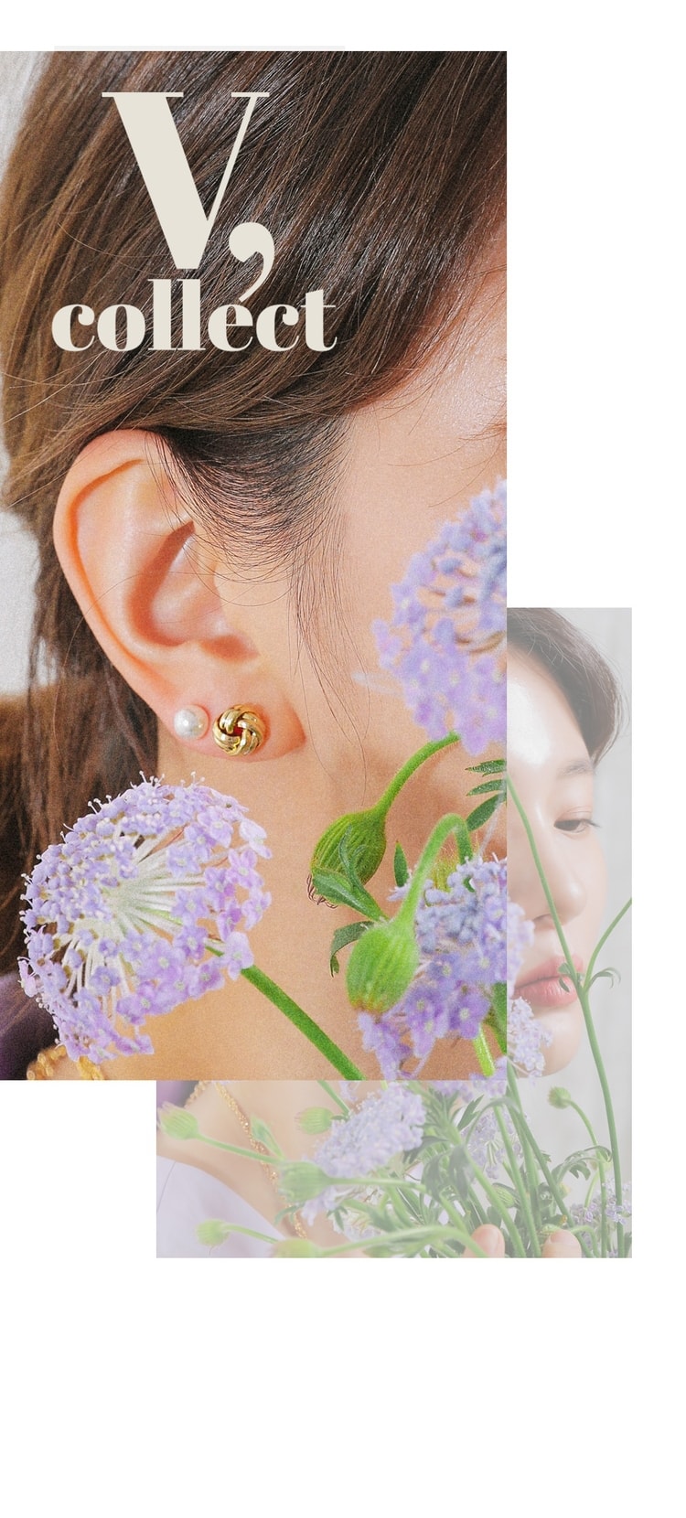 【韩国直邮】IMVELY 迷你编织耳环 金色 均码