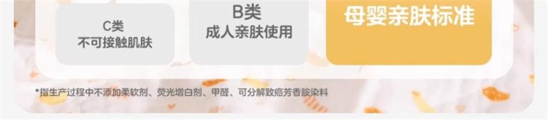 【中國直郵】 全棉時代 嬰兒紗布浴巾純棉浴巾超軟吸水包巾黃色小鴨子115cm*115cm