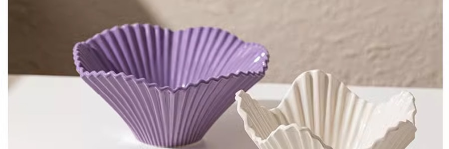 摩登主婦 創意水果沙拉碗 陶瓷碗水果盤 零食盤收盤盤 850ml