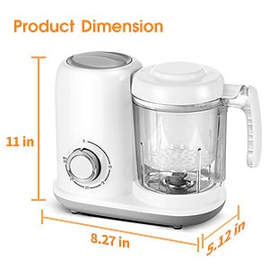 AMZBABYCHEF 四合一多功能嬰兒輔食料理機