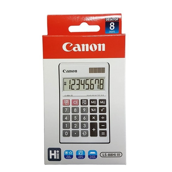 CANON Calculator LS-88Hi III (Random Color) 1pcs