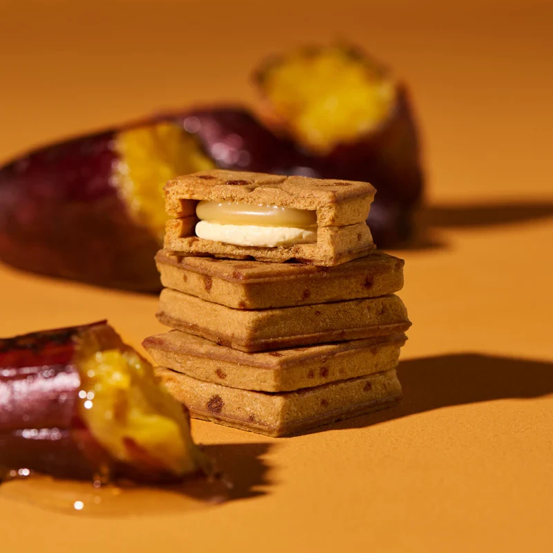 【日本直郵】 日本 press butter sand 限時 秋季三種口味奶油餅乾小盒 3枚裝