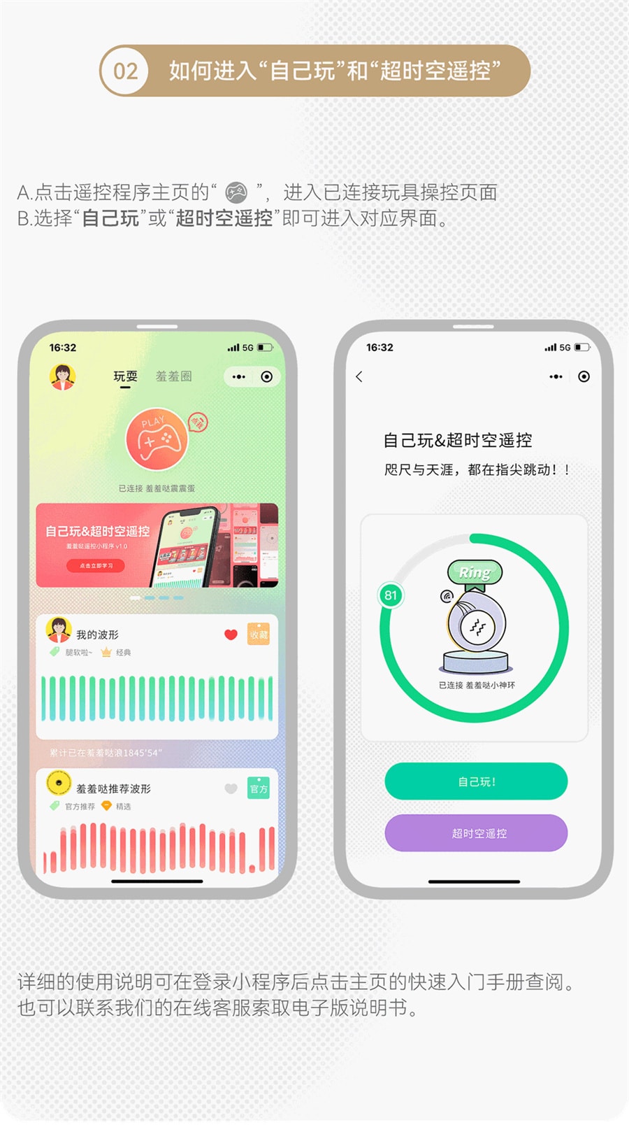 【中国直邮】羞羞哒 小神环共振遥控锁精环 情趣用品 白色款