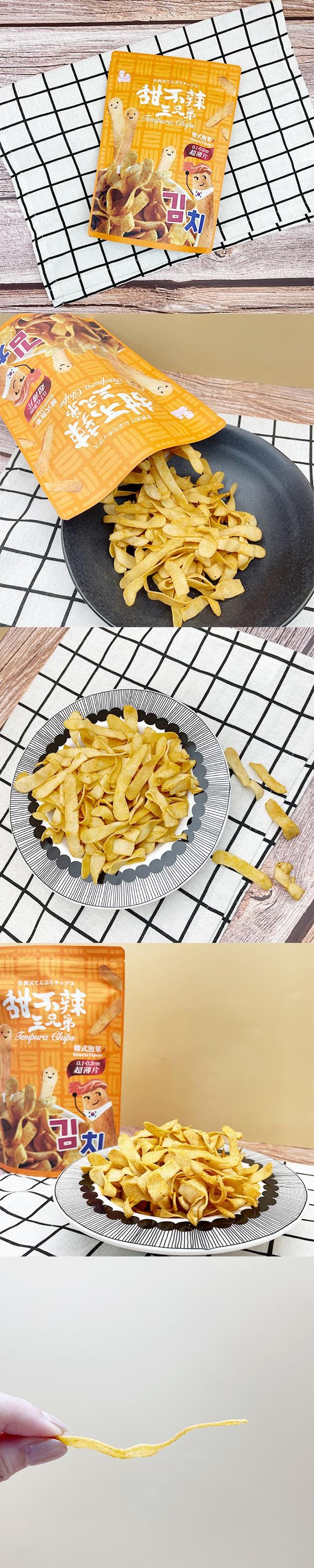 【台灣直郵】 台灣 甜不辣三兄弟 韓式泡菜 100g