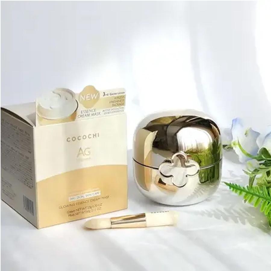 【日本直郵】 日本 COCOCHI 新版 Ag精華霜塗抹面膜 精華霜20g+ 精華面膜60g