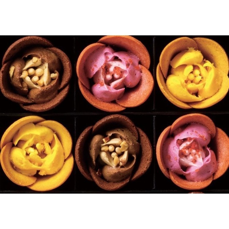 【日本直邮】 东京TULIP ROSE 高端玫瑰限定梦幻花朵甜点 6个/盒