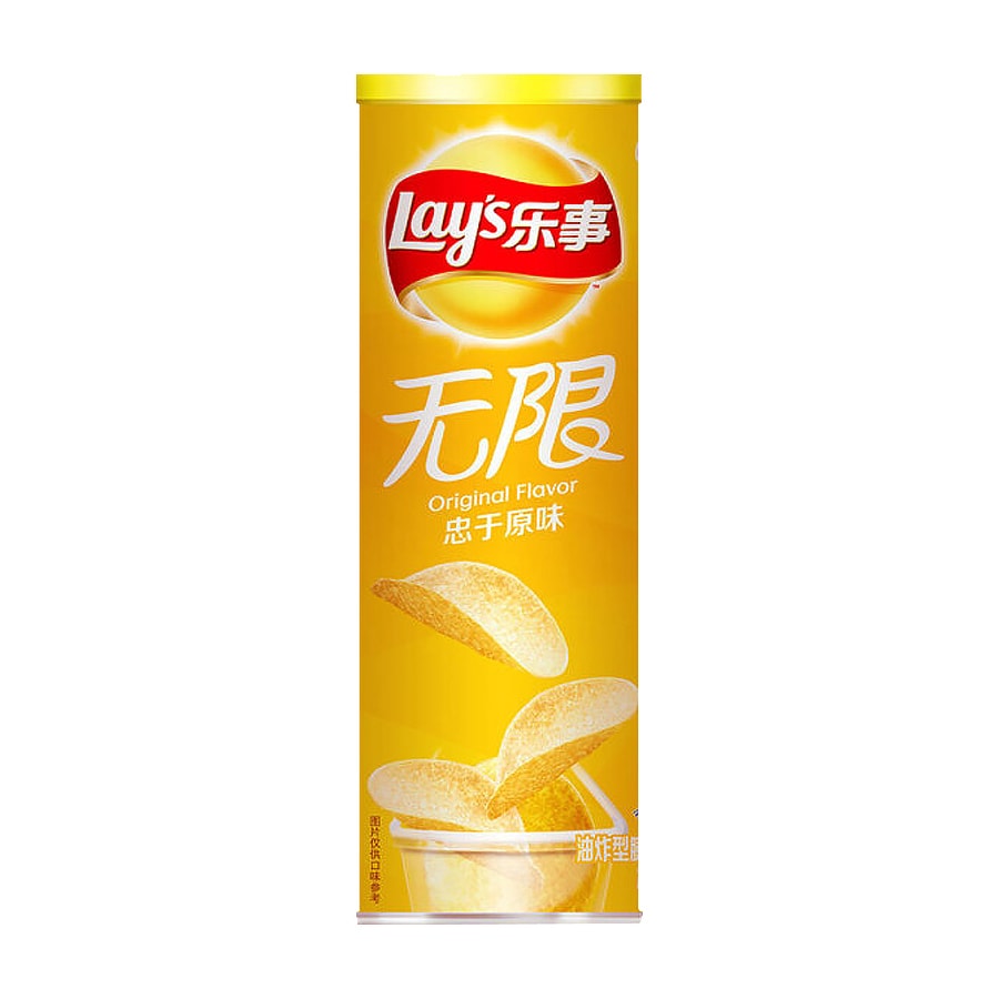 LAY'S乐事 薯片 原味 罐装 100g