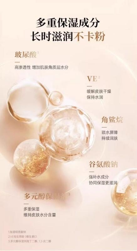 Light Feeling Soft Cream Liquid Foundation Oil Control Long-lasting Concealer Moisturizing 30ml M800 Cold White Pearl