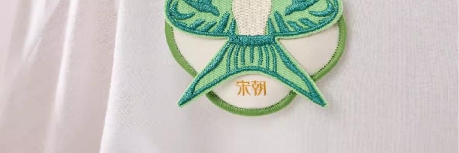 宋朝 四時景刺繡香包 車載香薰 衣櫃香掛 青松【月照清澗】 10g