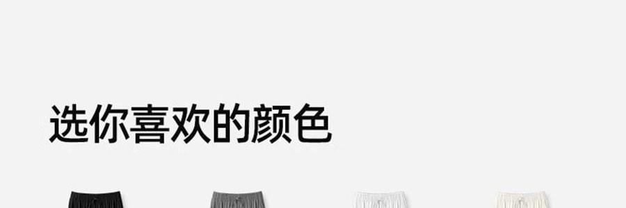 小野和子 冰丝防晒裤 阔腿裤子 直腿神裤 灰色 XF码