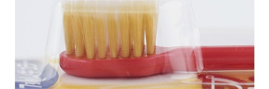 日本EBISU惠百施 牙刷 軟毛寬頭超細牙刷 彈韌柔軟 全效清潔 潔齒護齦 #6列48孔(61) 3支 顏色隨機 紅白藍黑四色隨機發貨【超值裝】