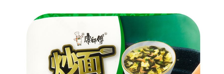 康師傅 炒麵套餐 雙椒雜醬拌麵 內附海苔蛋花湯 136g