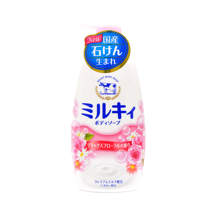 Milky Body Soap Relaxing Floral Fragrance 550ml