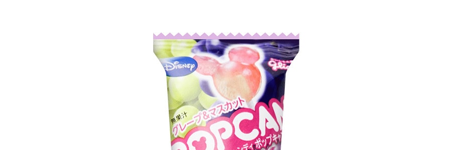 日本POPCAN 迪士尼水果味棒棒糖 1根入 包装随机发送
