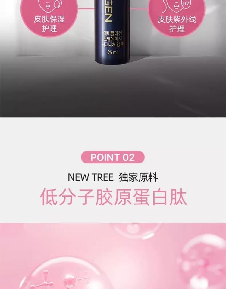  韓國 EVER COLLAGEN BEAUTY+ 【韓曉噯推薦】膠原蛋白飲 升級抗氧配方 每日美顏 20ml×10支